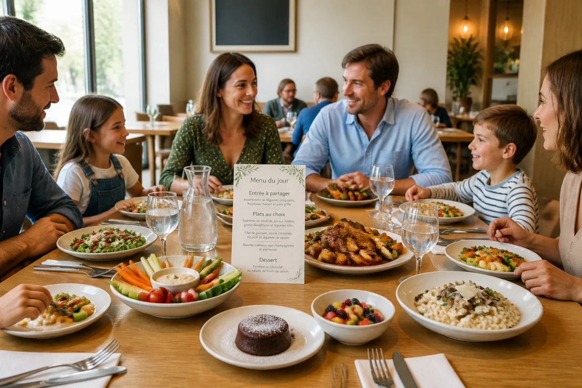 Organiser un repas de groupe avec méthode et convivialité