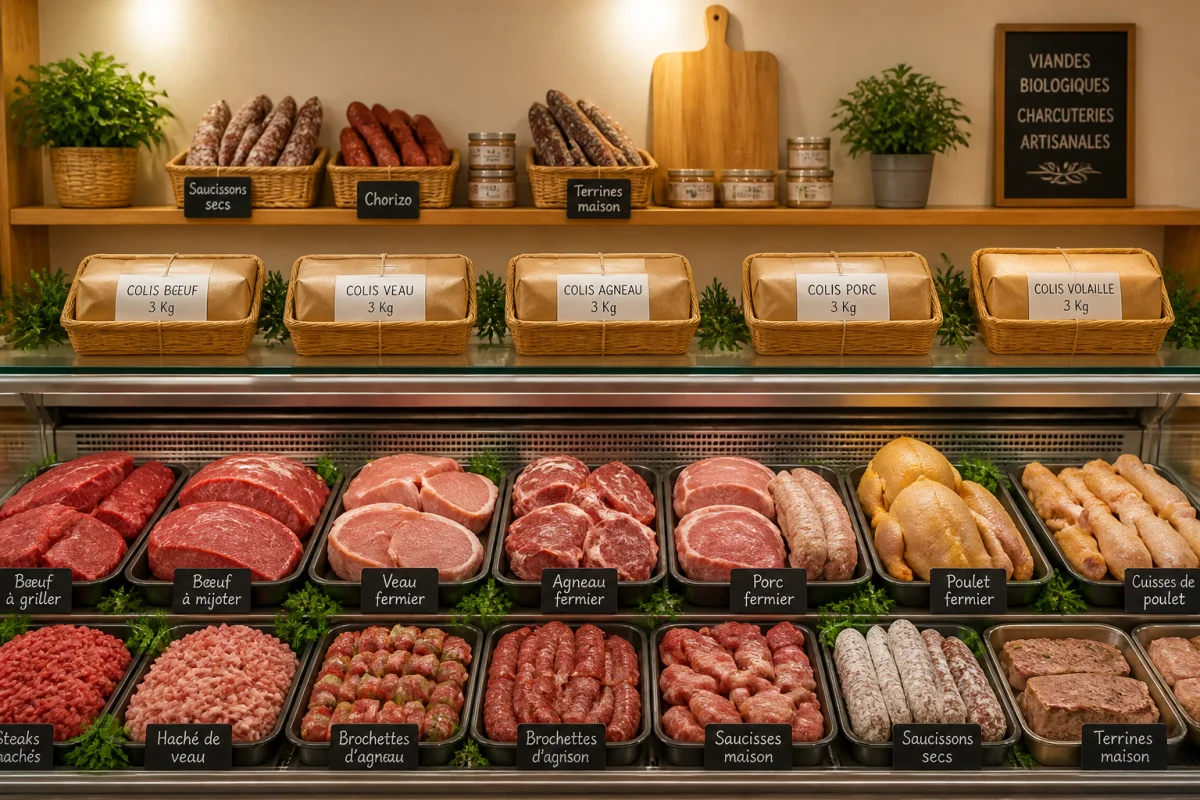 Boucherie du Bourg Bio pour acheter une viande bio artisanale de confiance