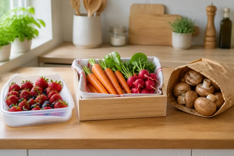 Comment conserver les fruits et légumes frais plus longtemps