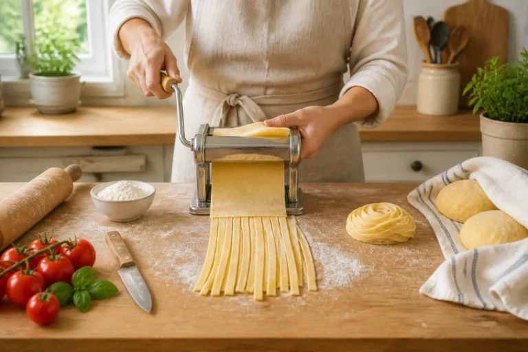 Réussir une recette de pâtes fraîches maison