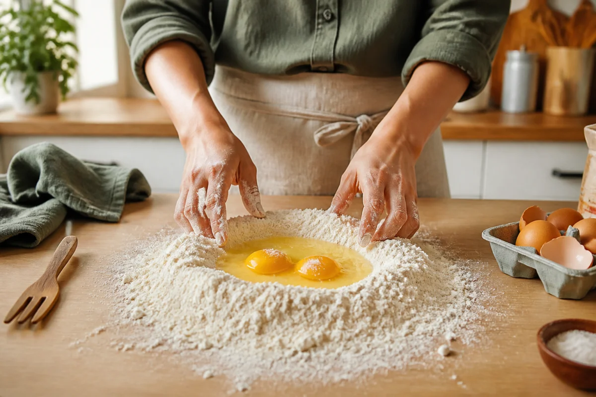 Réussir une recette de pâtes fraîches maison