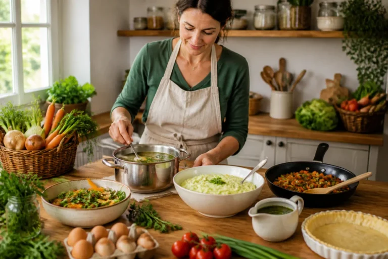 Cuisiner des produits frais maison au quotidien