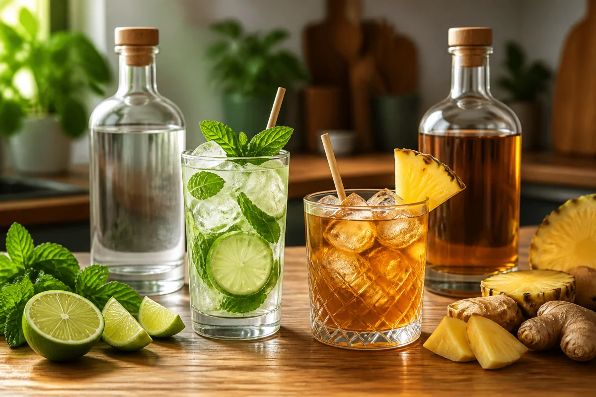 Idées de cocktails au rhum pour un apéritif réussi