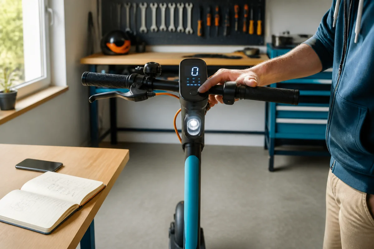 Comment réinitialiser une trottinette électrique efficacement