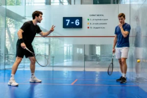 Comment compter les points au squash sans se tromper